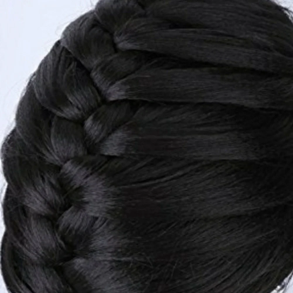 22” BOHO BLACK FRENCH  BRAIDED LaceFront Wig *NEW*
